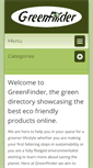 Mobile Screenshot of greenfinder.co.uk